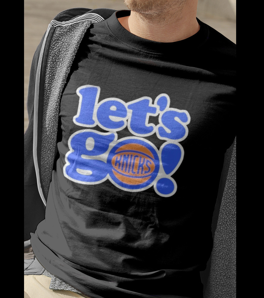 New York Knicks Let's Go NBA 2026 Celebration T-Shirt