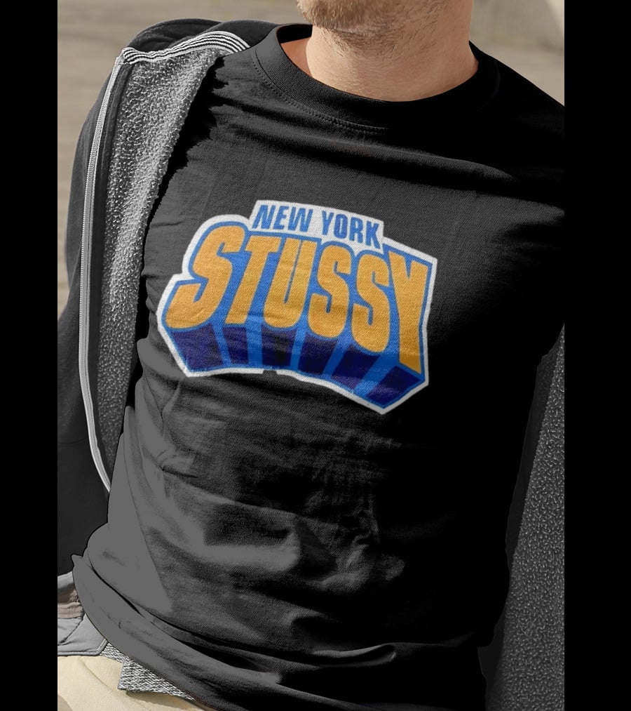 New York Stussy Knicks Collaboration T-Shirt