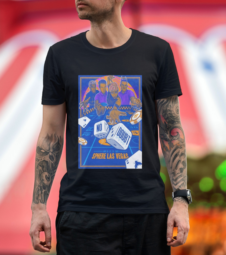 No Doubt June 10 12 13 2026 Sphere Las Vegas Casino T-Shirt
