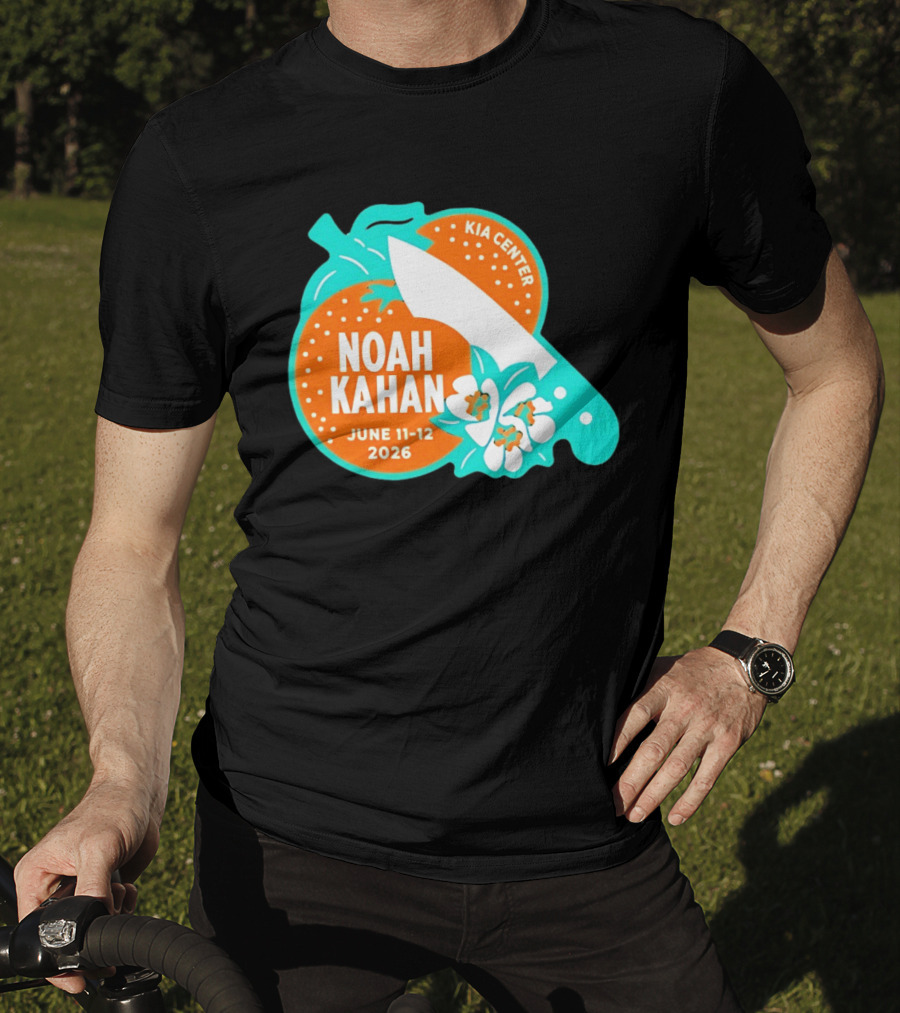 Noah Kahan June 11 12 2026 Kia Center Event Orlando FL T-Shirt
