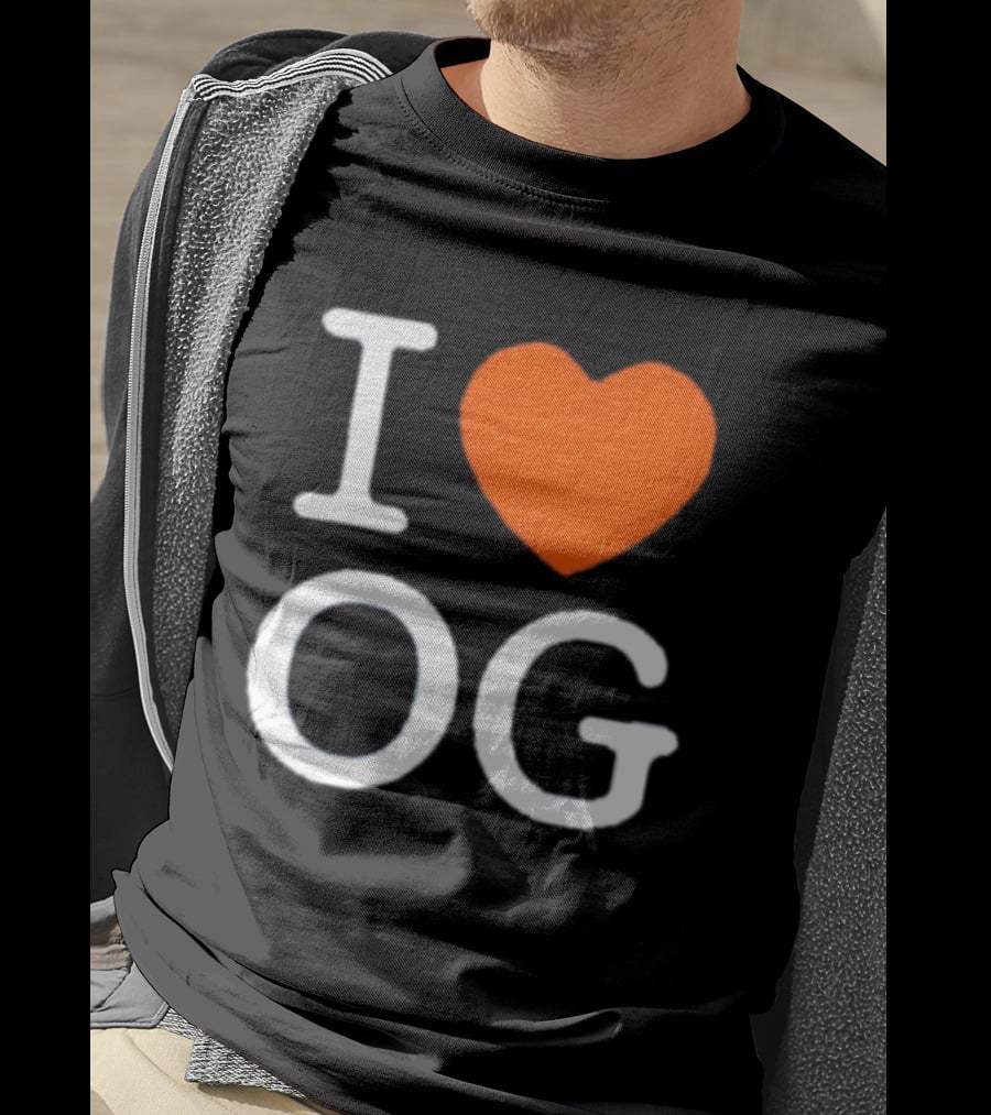 I Love OG Anunoby Orange Heart Knicks T-Shirt