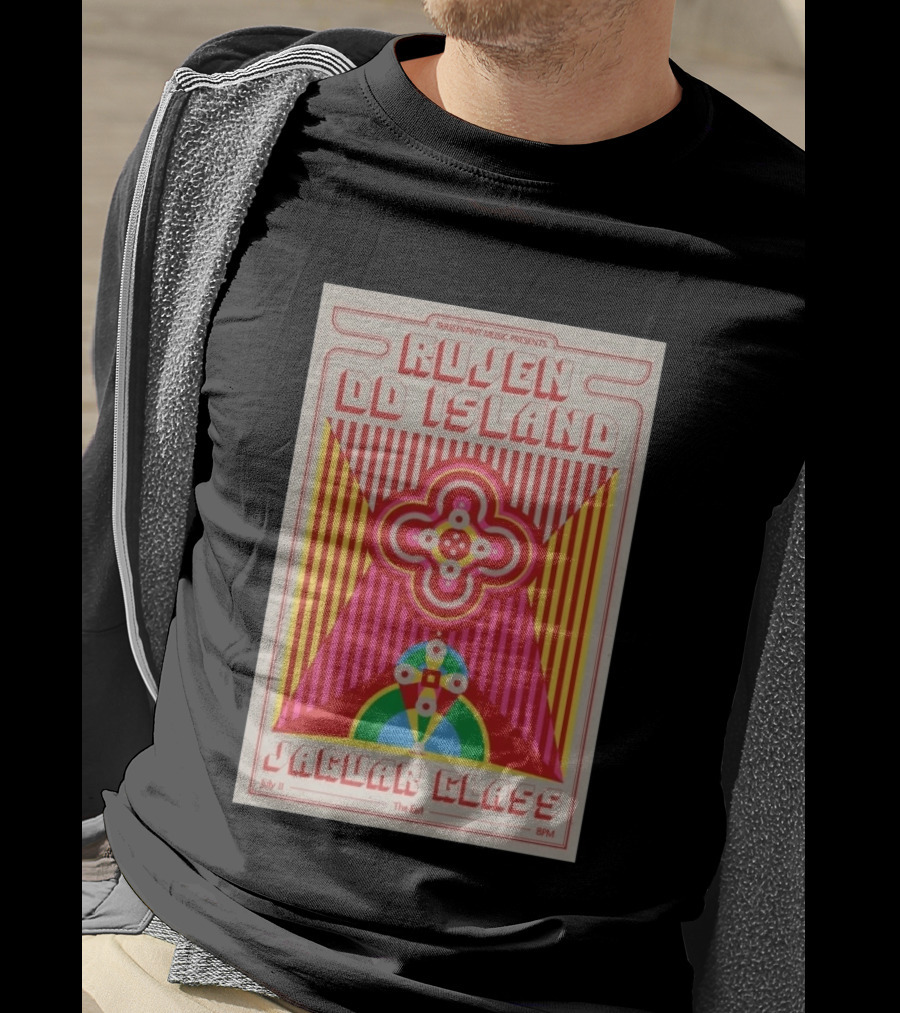 Irrelevant Music Presents Rujen DD Island Jaguar Glass July 11 The Earl 8PM T-Shirt