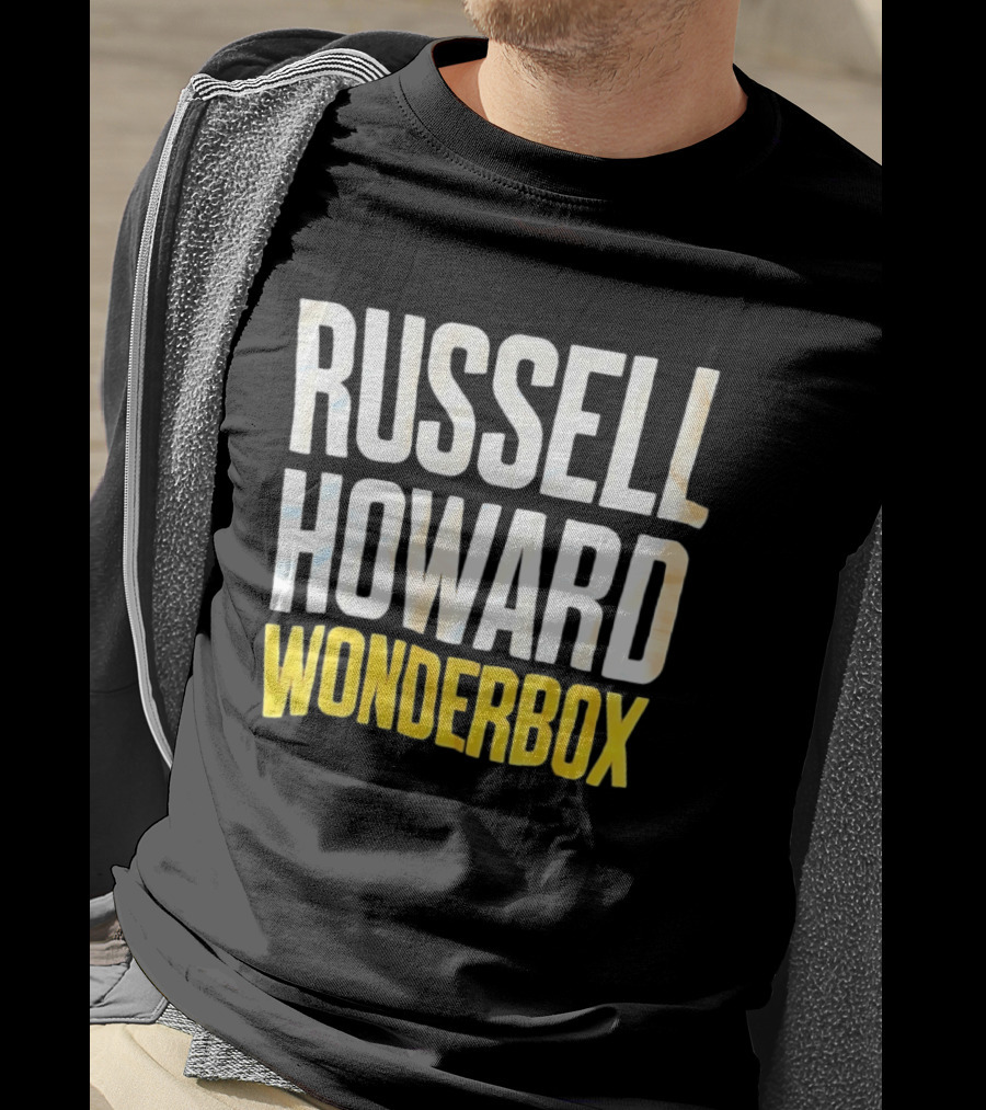 Russell Howard Wonderbox Comedy Tour Stand Up T-Shirt