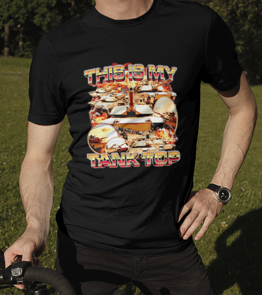 This Is My Military Tanks Army Humor T-Shirt