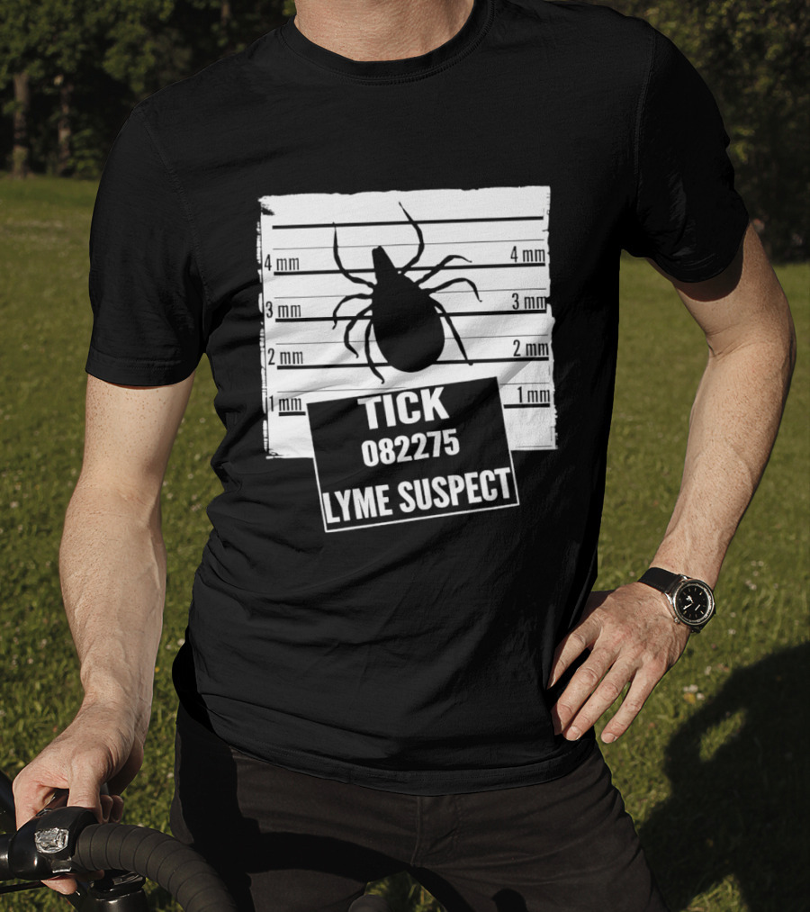 Tick 082275 Lyme Suspect Shot Insect T-Shirt