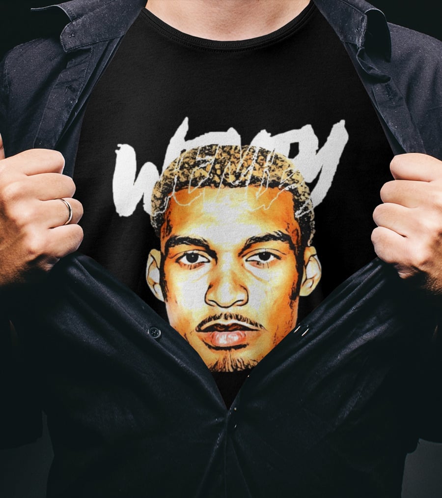 Victor Wenby Bold Basketball Star Big Head T-Shirt