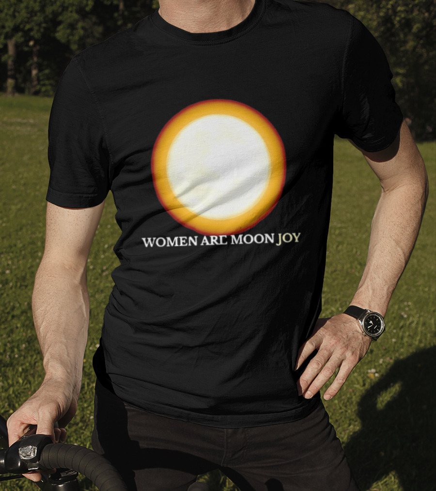 Women Are Moon Joy Full Moon Glow T-Shirt