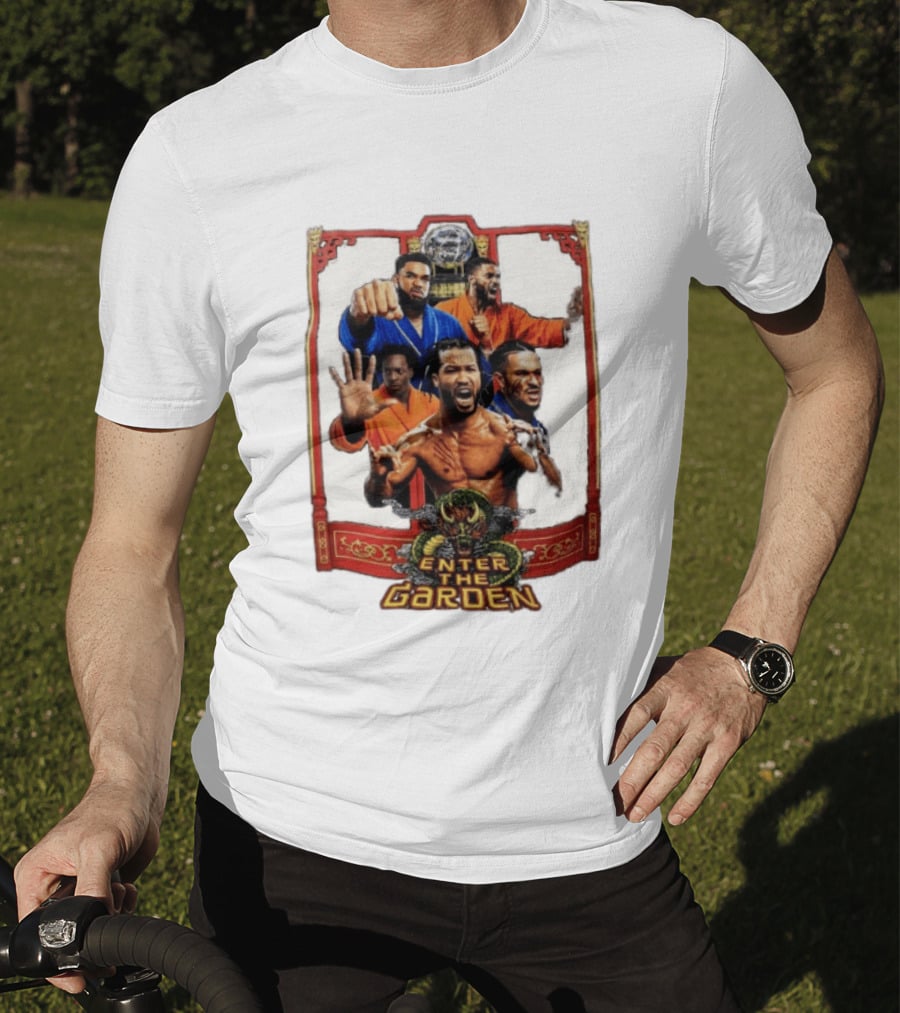 Enter The Garden Knicks Jalen Brunson Josh Hart OG Anunoby Basketball T-Shirt