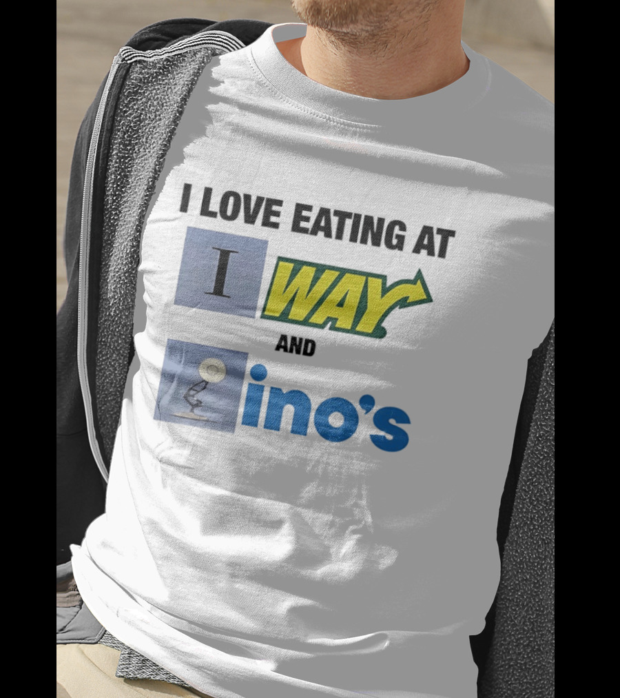 I Love Eating At IWAY And Ino's Lamp T-Shirt