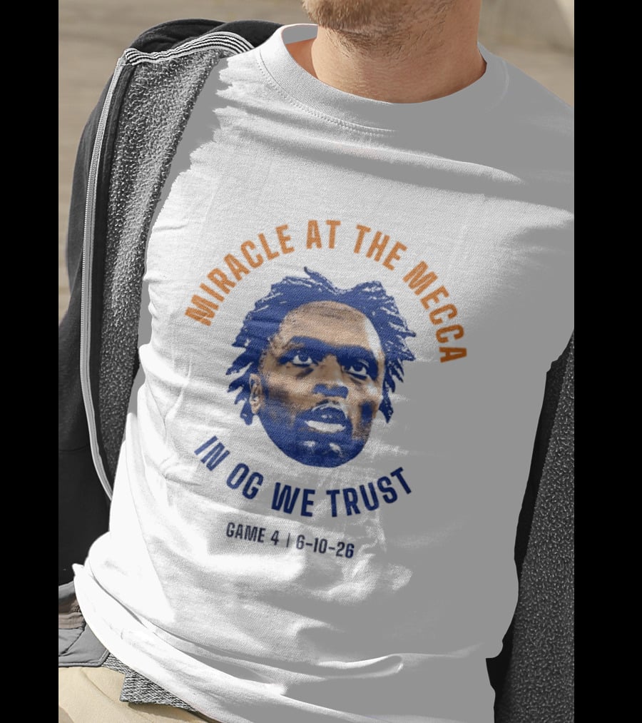 Miracle At The Mecca In OG We Trust Knicks Beat Spurs Game 4 6 10 26 T-Shirt