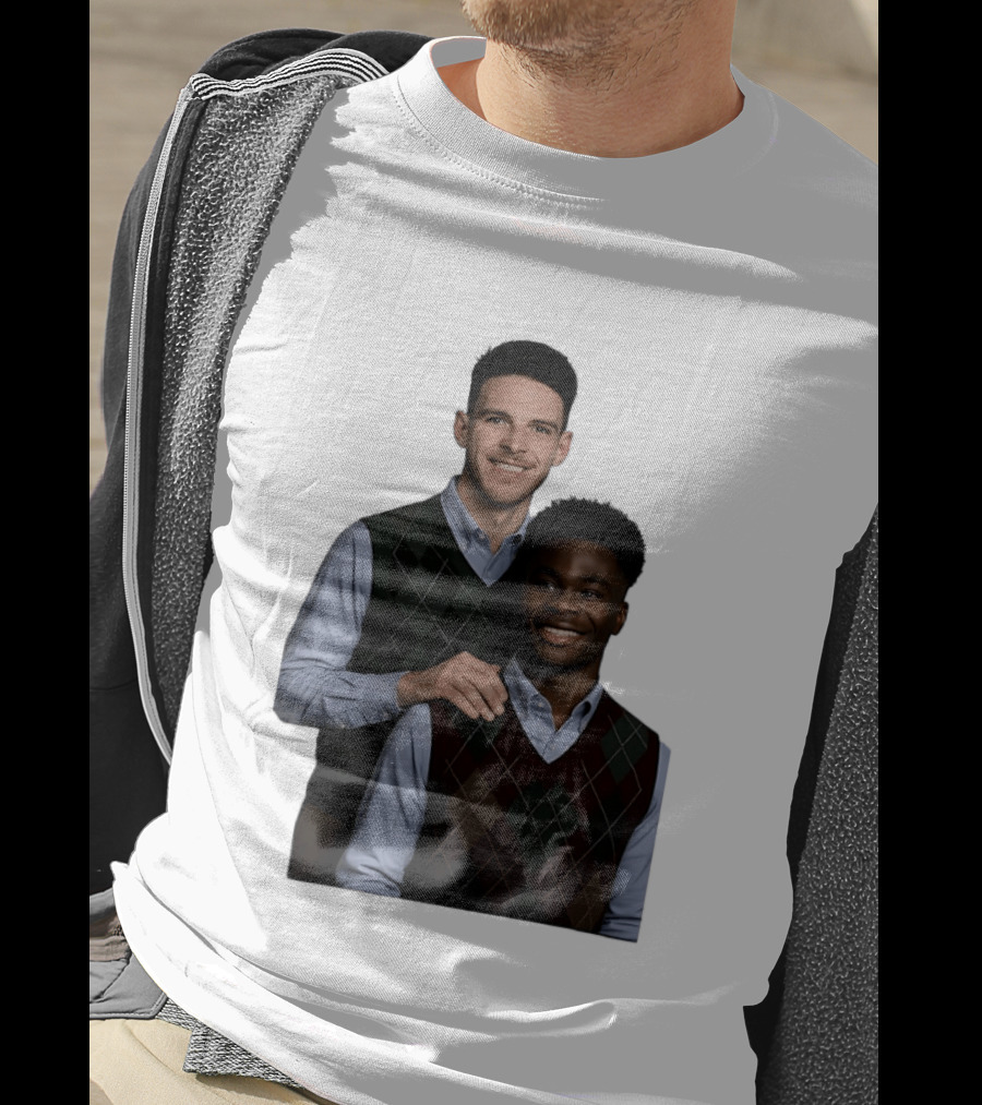 Saka Declan Rice Step Brother Arsenal FC Football Duo T-Shirt