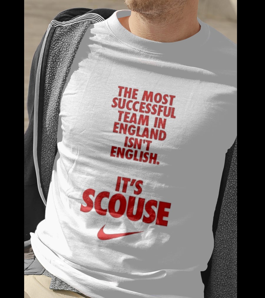 The Most Successful Team In England Isn't English It's Scouse Liverpool FC T-Shirt