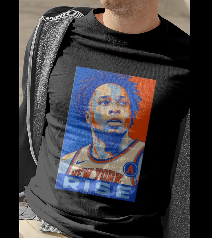 New York Knicks Rise OG Anunoby 2026 NBA Hope T-Shirt