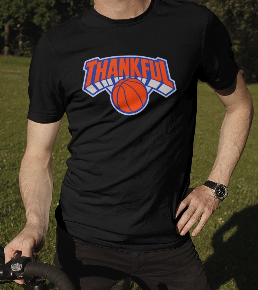 New York Knicks Thankful Basketball 2026 T-Shirt