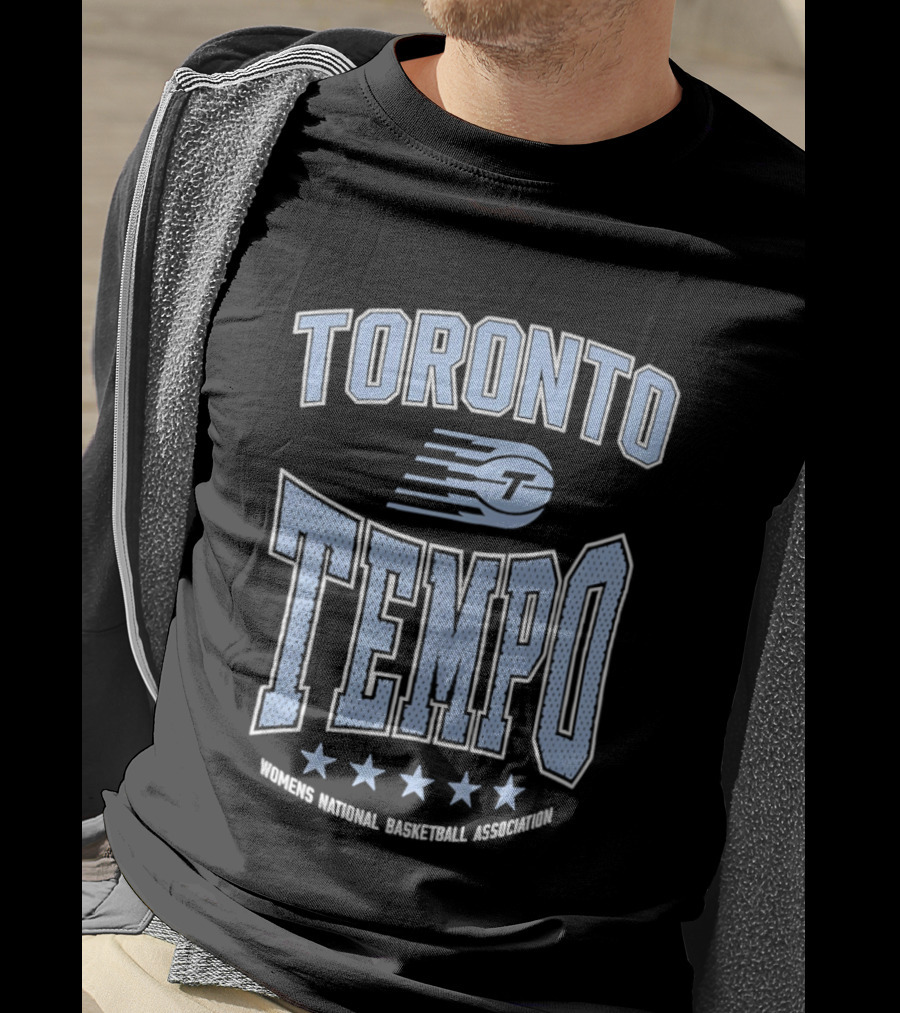 Toronto Tempo WNBA 2026 Women's National Basketball Association Starter Center Squeeze T-Shirt