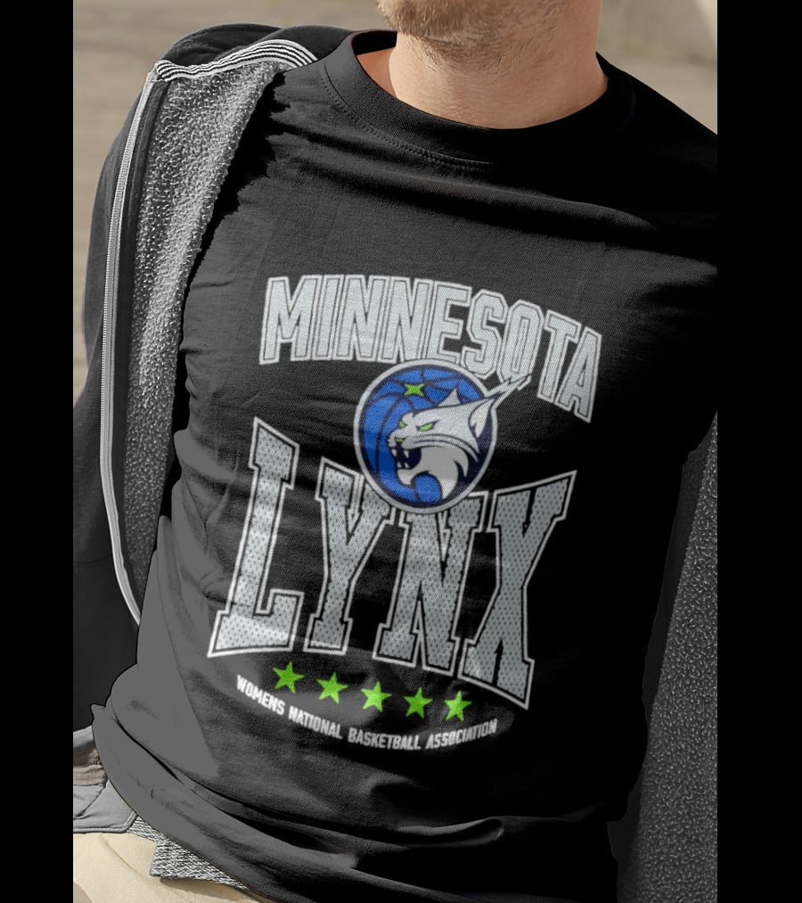 Minnesota Lynx Women's National Basketball Association Stars T-Shirt