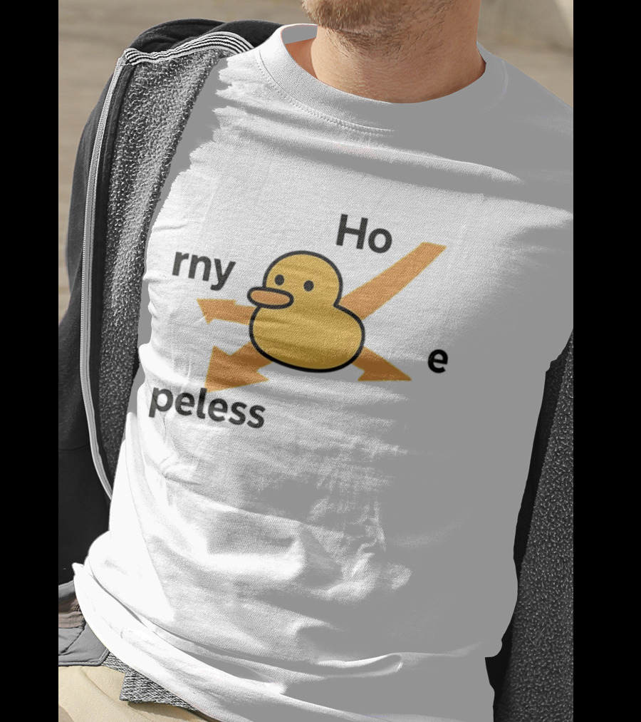 Ho Rny Peless Duck Corner Direction Arrows T-Shirt