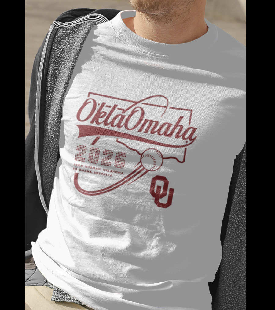 Oklahoma Baseball 2026 OklaOmaha From Norman To Omaha OU T-Shirt