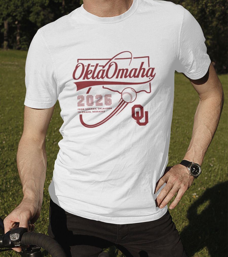 Oklahoma Baseball 2026 OklaOmaha From Norman To Omaha OU T-Shirt