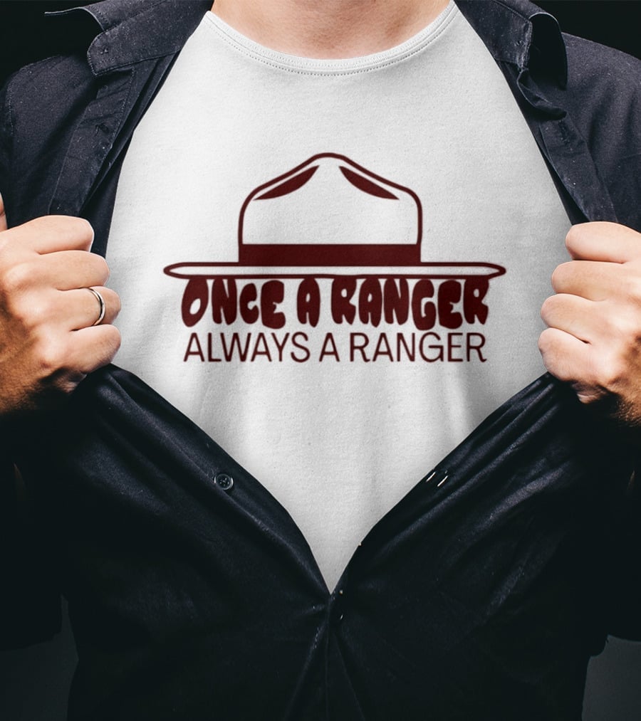 OSO Artists Orchard Once A Ranger Always A Ranger Hat T-Shirt