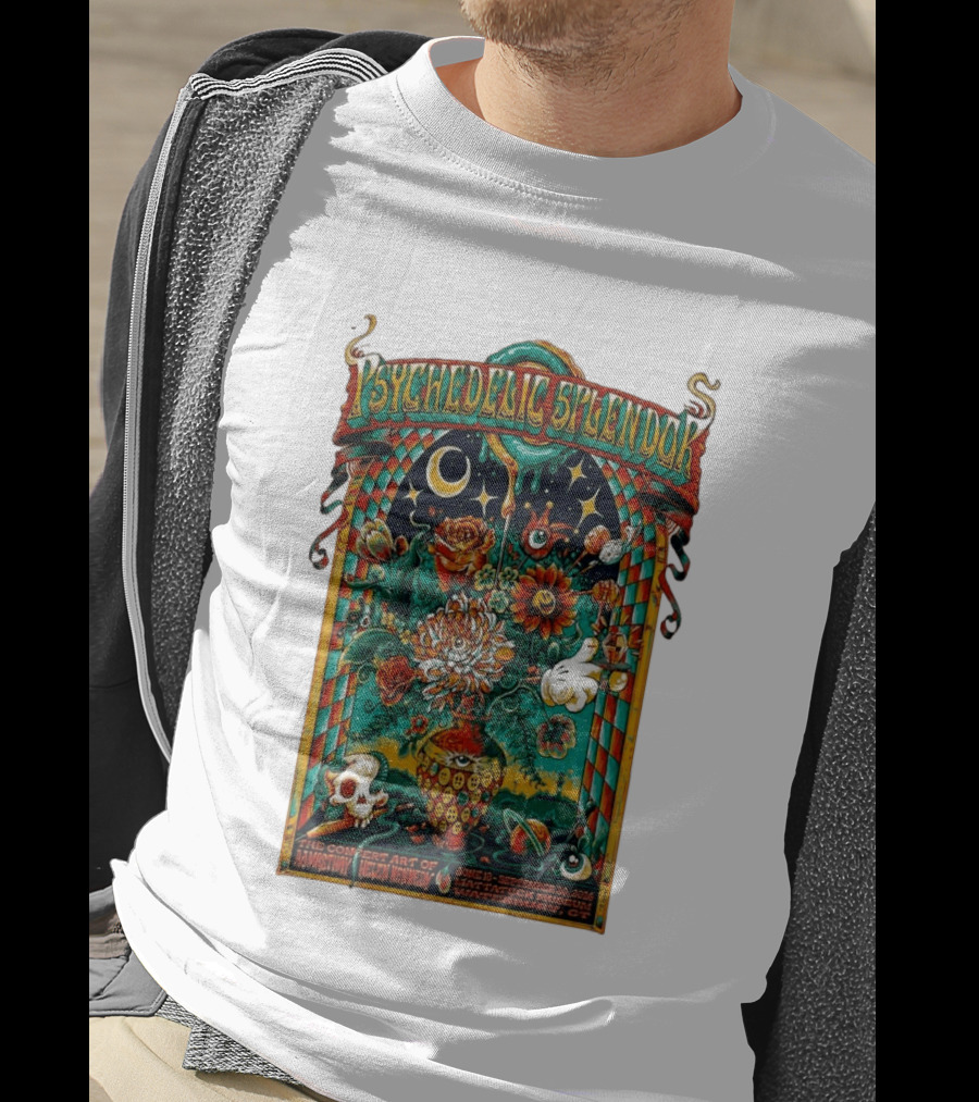 Psychedelic Splendor Asmita Winery Heaven Kennedy Mattatuck Museum June 13 September 20 2026 Waterbury Connecticut T-Shirt