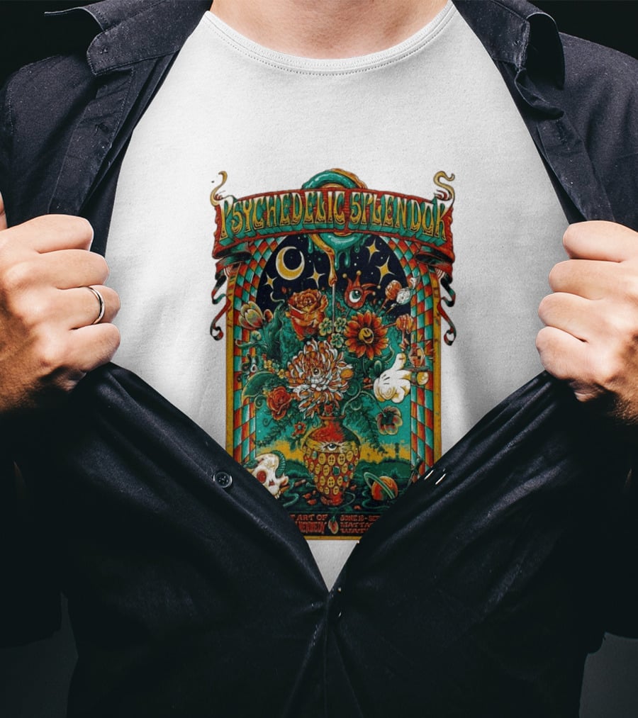 Psychedelic Splendor Asmita Winery Heaven Kennedy Mattatuck Museum June 13 September 20 2026 Waterbury Connecticut T-Shirt