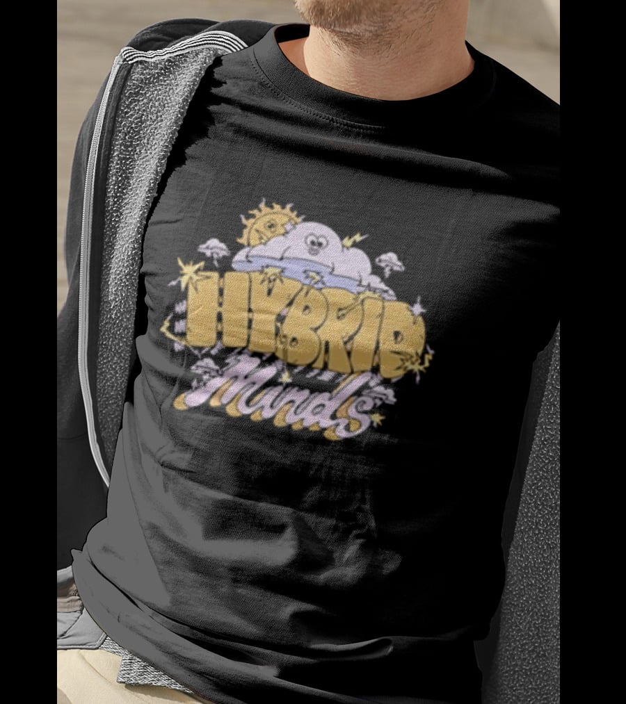 Hybrid Minds Elemental Clouds Fantasy T-Shirt