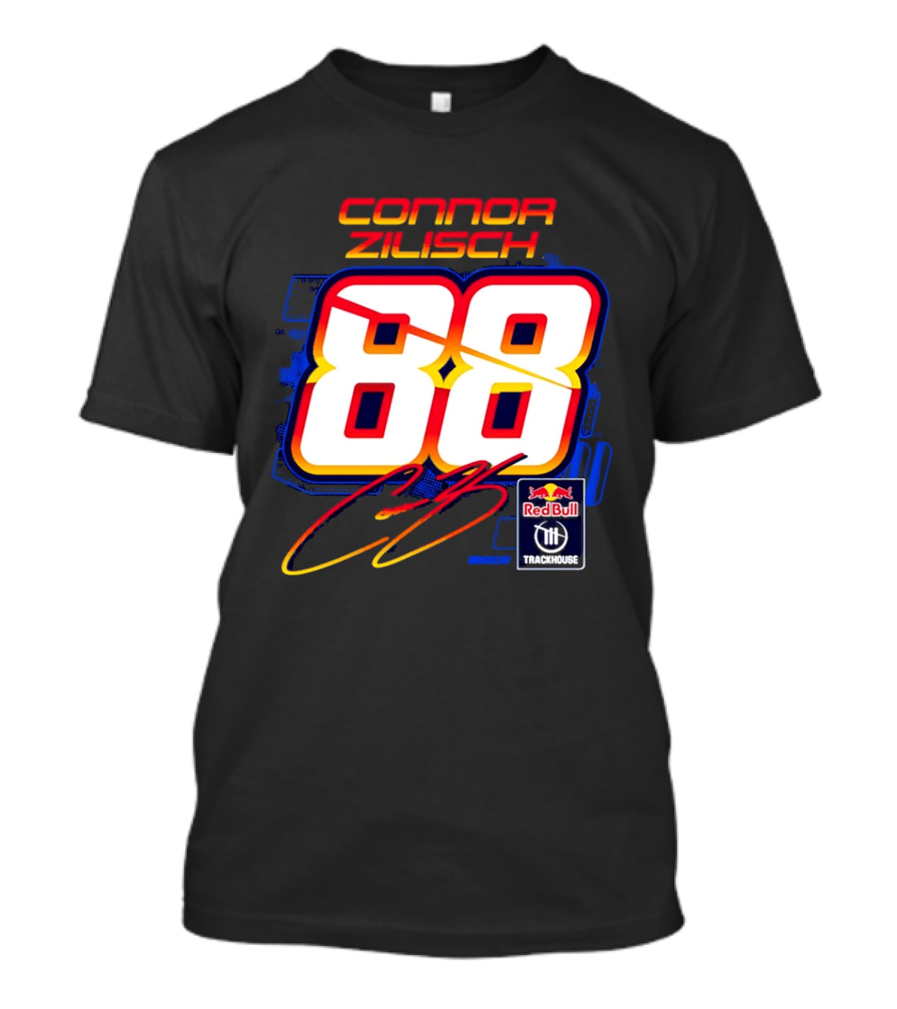 Connor Zilisch 88 Red Bull Trackhouse Racing T-Shirt
