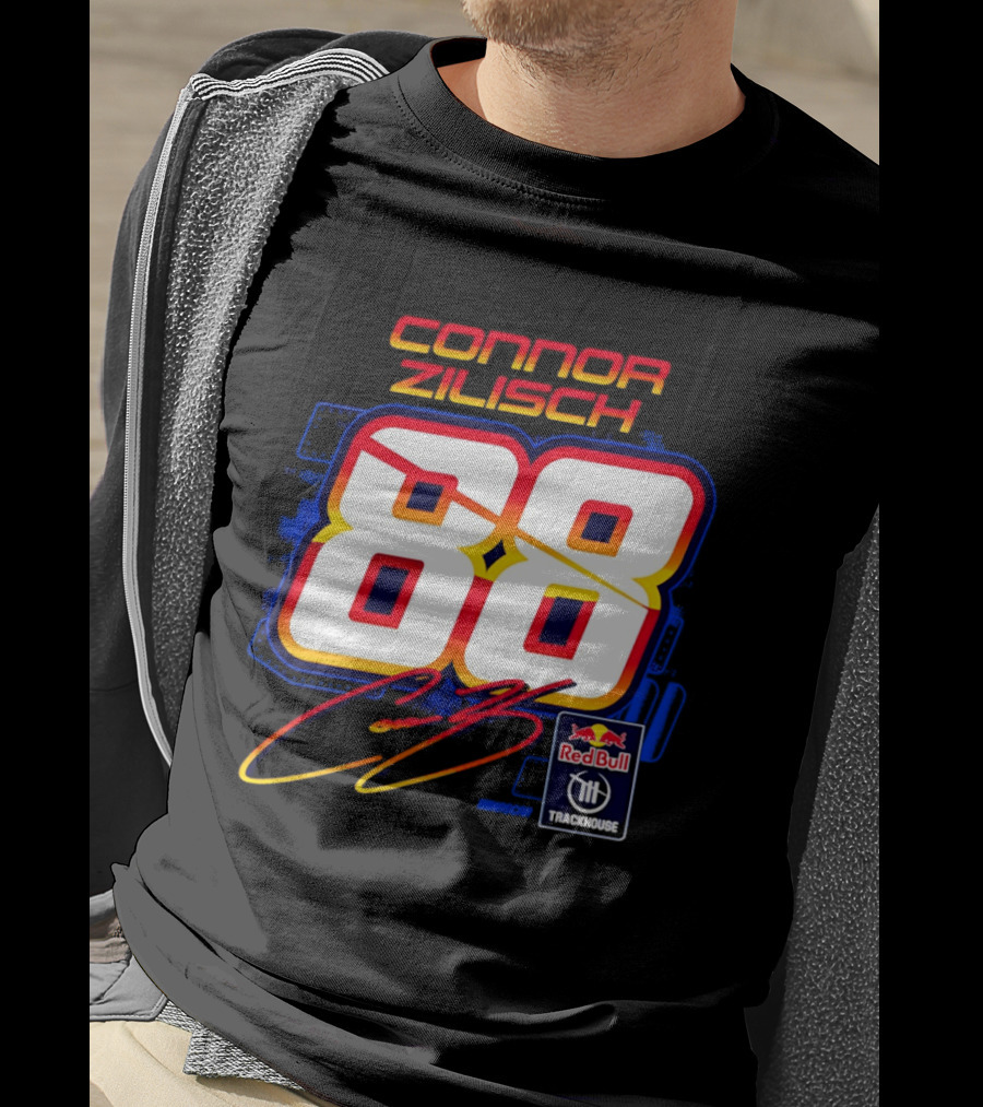 Connor Zilisch 88 Red Bull Trackhouse Racing T-Shirt