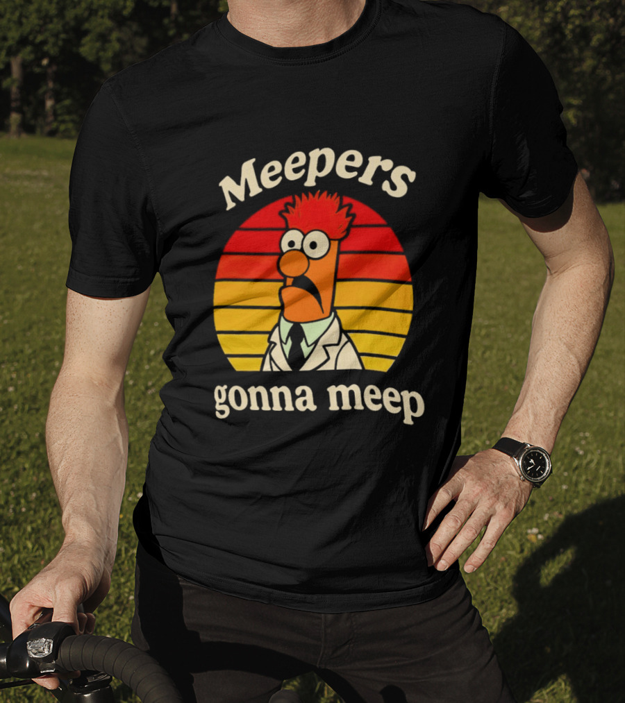 Meepers Gonna Meep Retro Vintage Style With Cartoon T-Shirt