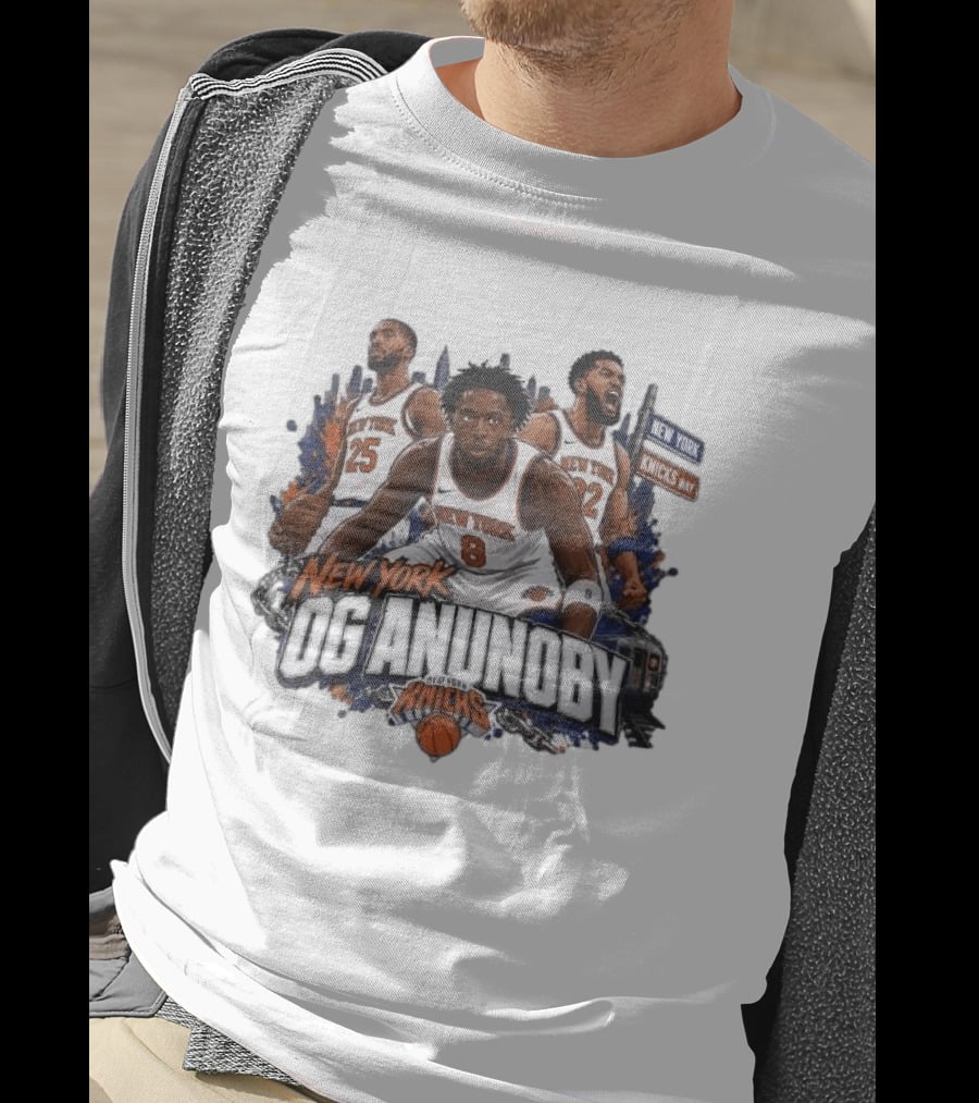 New York Knicks OG Anunoby Game Day Sports 2026 T-Shirt