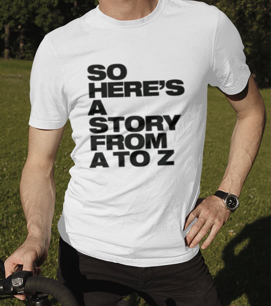 Spice Girls So Here's A Story From A To Z T-Shirt