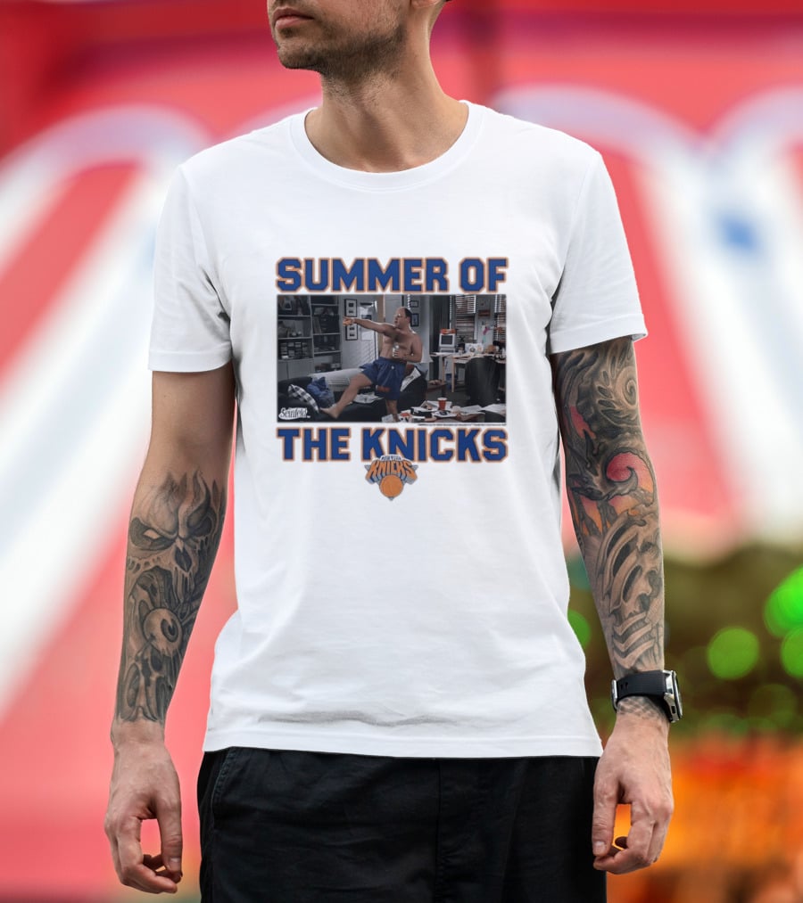 Summer Of The Knicks George Costanza Seinfeld New York Knicks Basketball T-Shirt