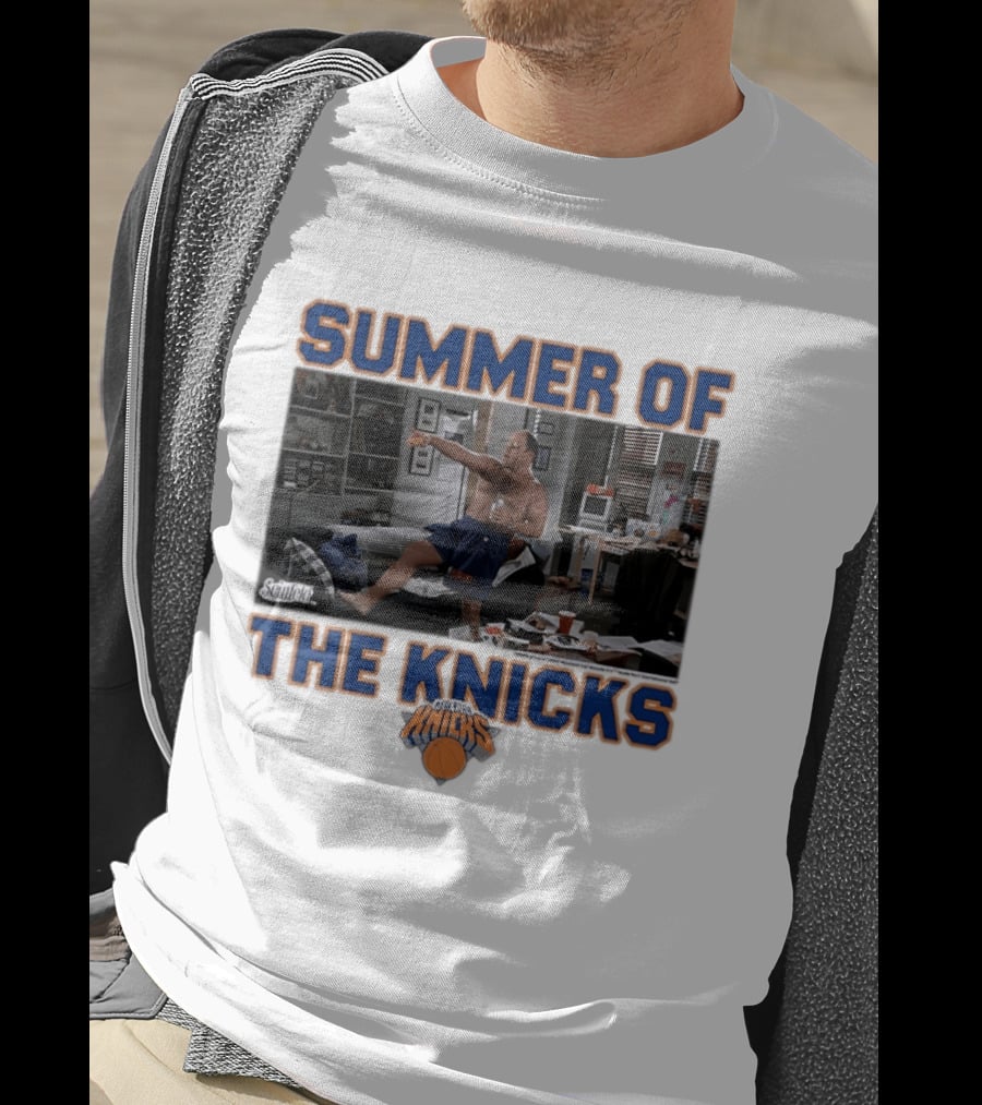 Summer Of The Knicks George Costanza Seinfeld New York Knicks Basketball T-Shirt
