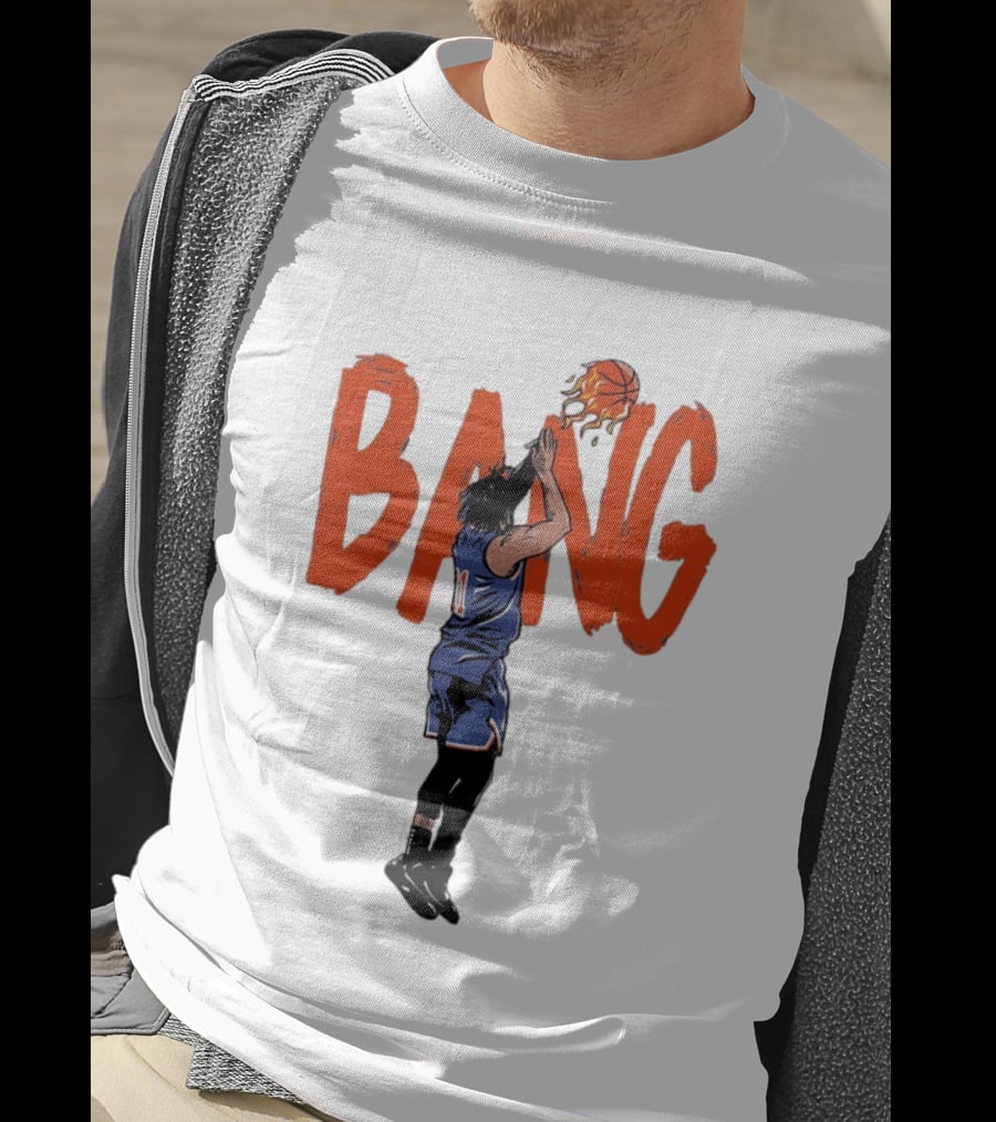 BANG Jalen Brunson New York Knicks NBA Basketball T-Shirt