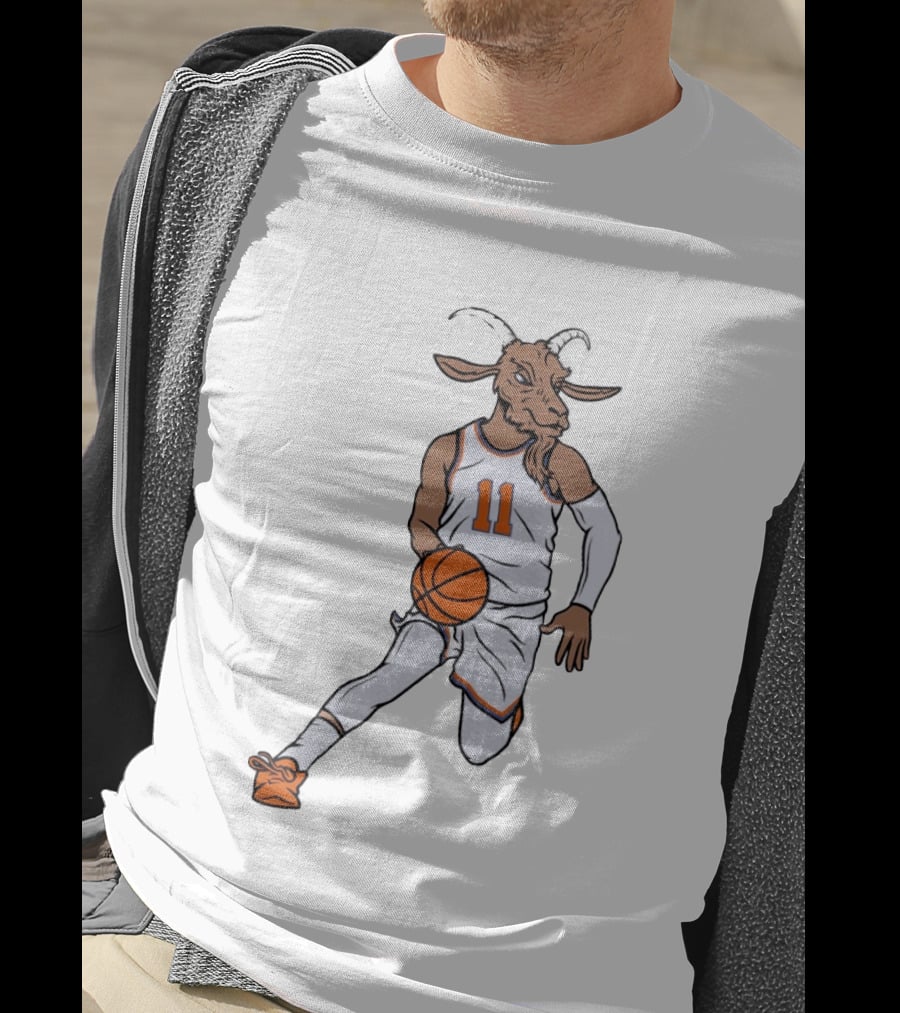 Jalen Brunson Goat 11 New York Knicks NBA Basketball T-Shirt
