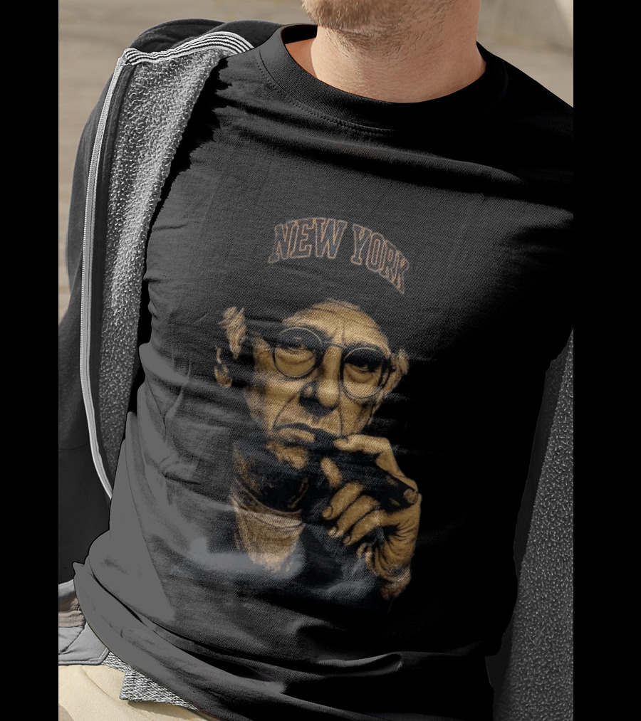 Larry David New York Knicks Cigar T-Shirt