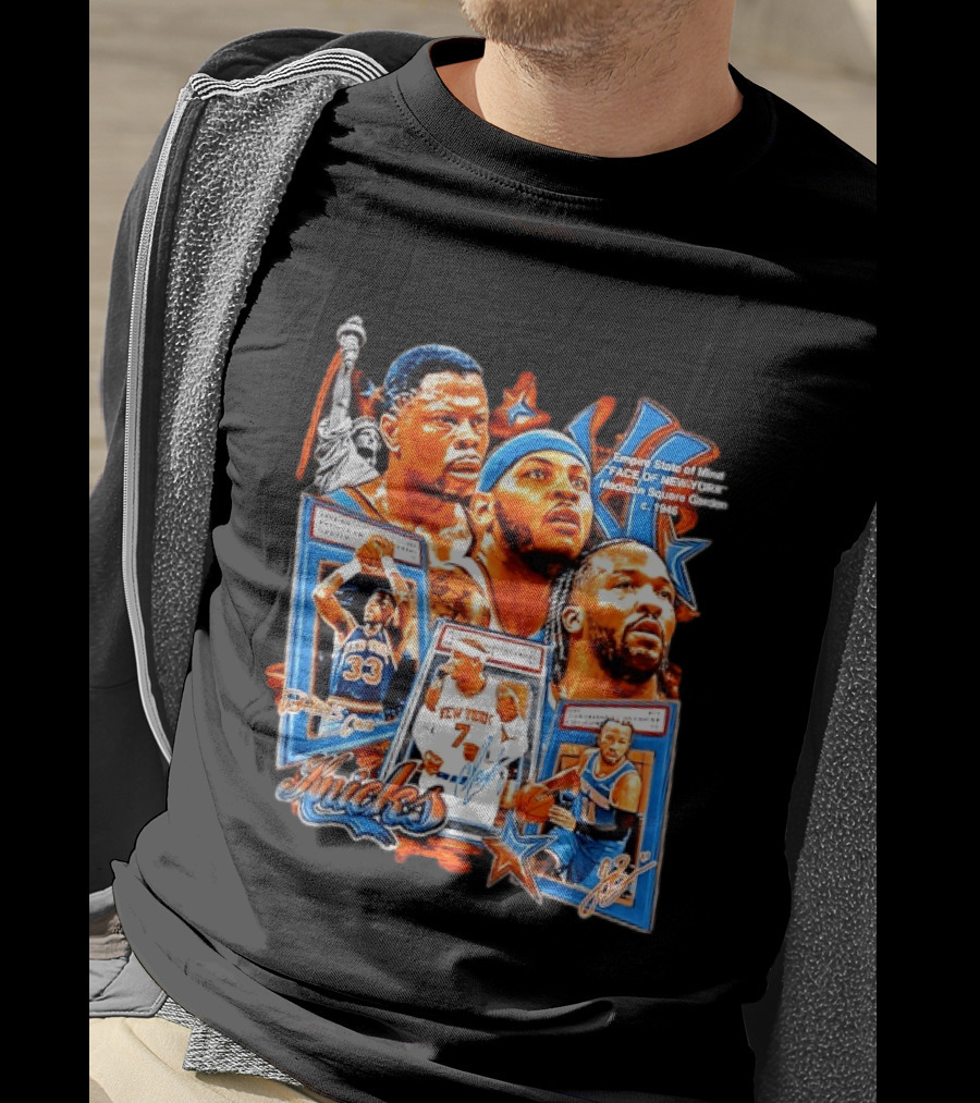 Empire State Of Mind New York Knicks Legends Madison Square Garden C. 1946 T-Shirt