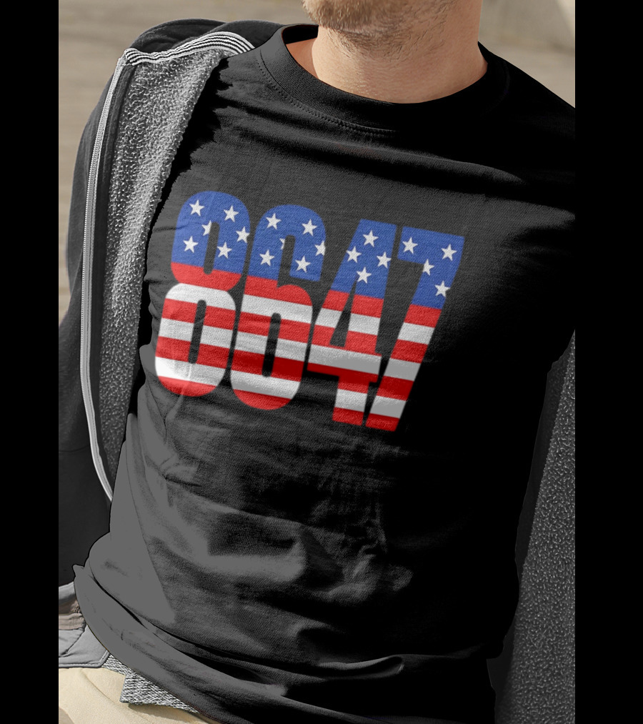 Patriotic American Flag 8647 Independence Day Stars And Stripes T-Shirt