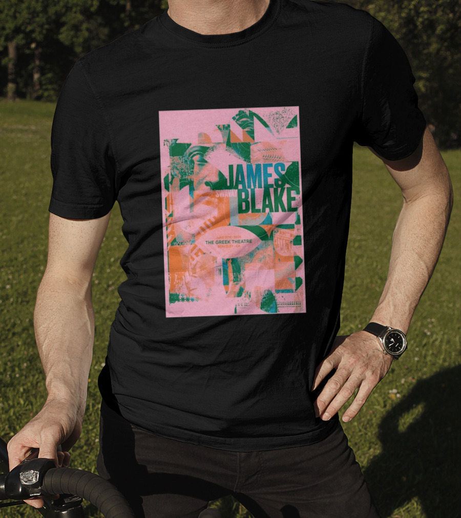 James Blake June 11 2026 Greek Theatre Berkeley CA T-Shirt