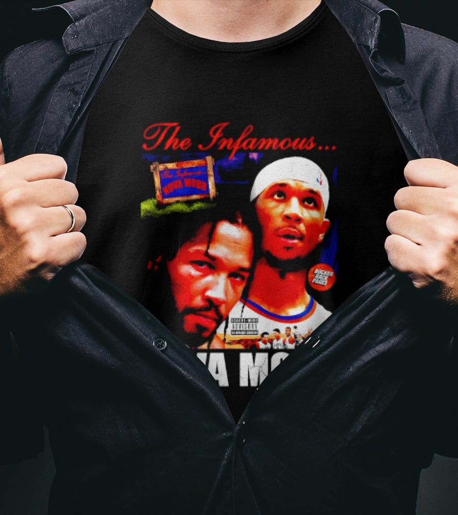 Josh Hart Jalen Brunson The Infamous Nova Mobb New York Knicks NBA 2026 T-Shirt