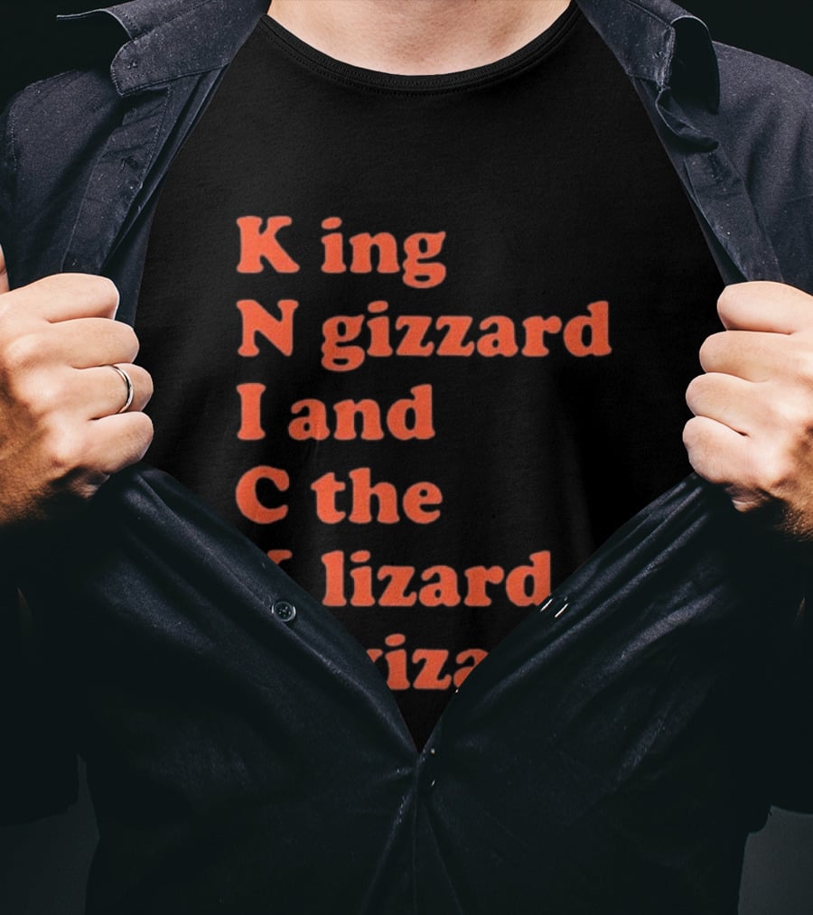 King Gizzard And The Lizard Wizard Knicks Collaboration T-Shirt