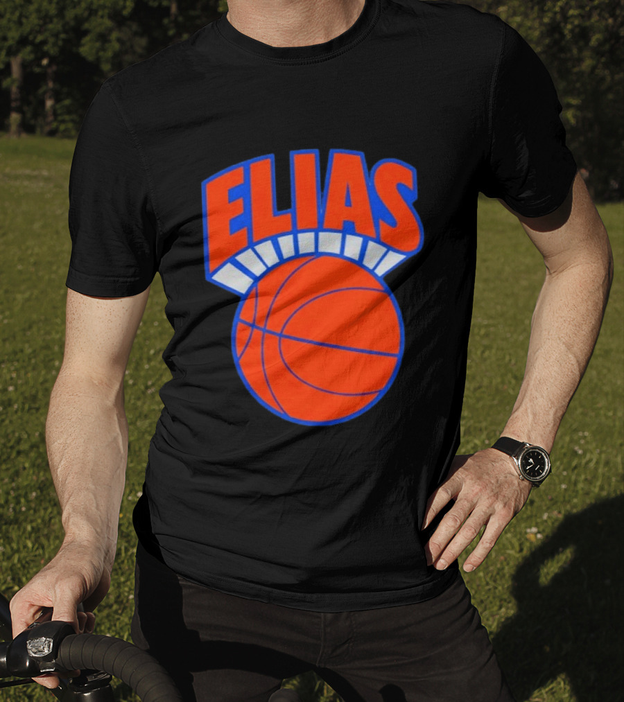 Elias Knickerbocker New York Knicks Basketball T-Shirt