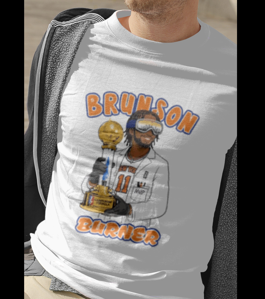 Brunson Burner Jalen Brunson New York Knicks Championship Formula T-Shirt
