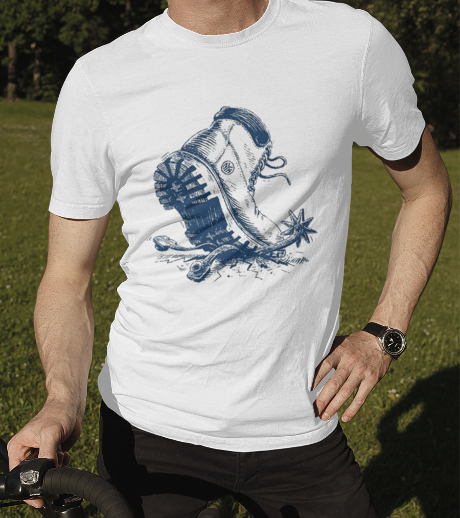 Dylan Goldberger New York Knicks Collaboration Blue T-Shirt