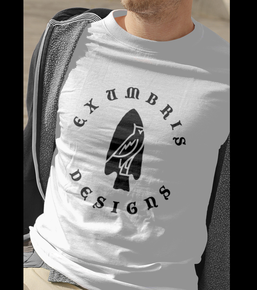 Exumbris Owl Arrowhead Modern T-Shirt