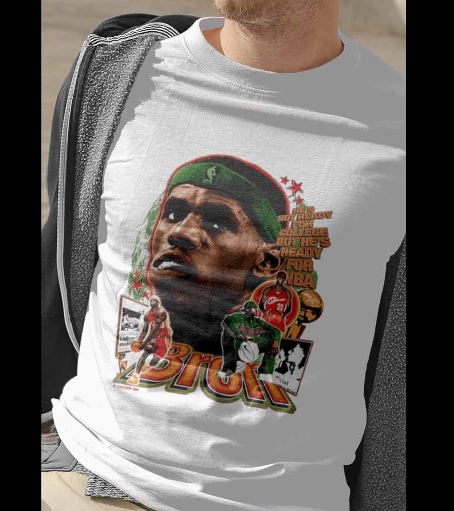 LeBron Skipped College Ready For NBA Cavaliers Basketball T-Shirt