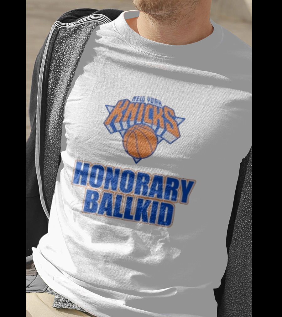 New York Knicks Honorary Ballkid Recognition T-Shirt
