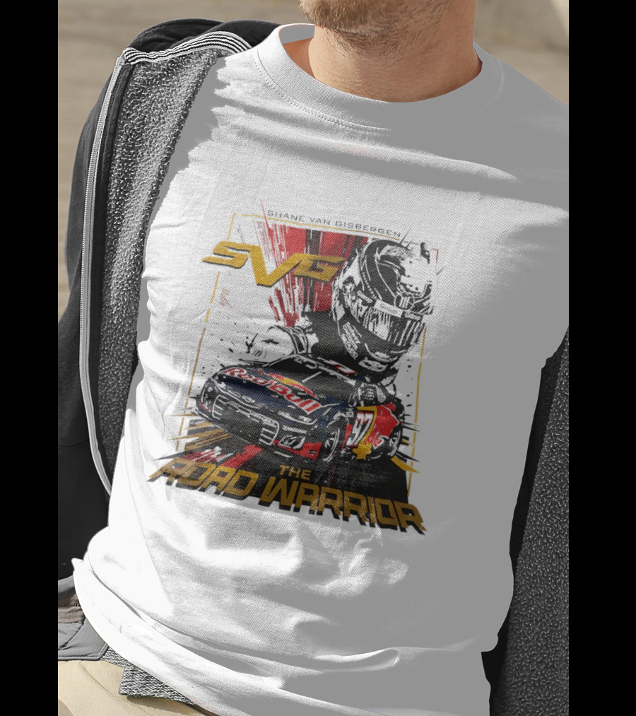 Shane Van Gisbergen SVG The Road Warrior Nascar Trackhouse Racing T-Shirt