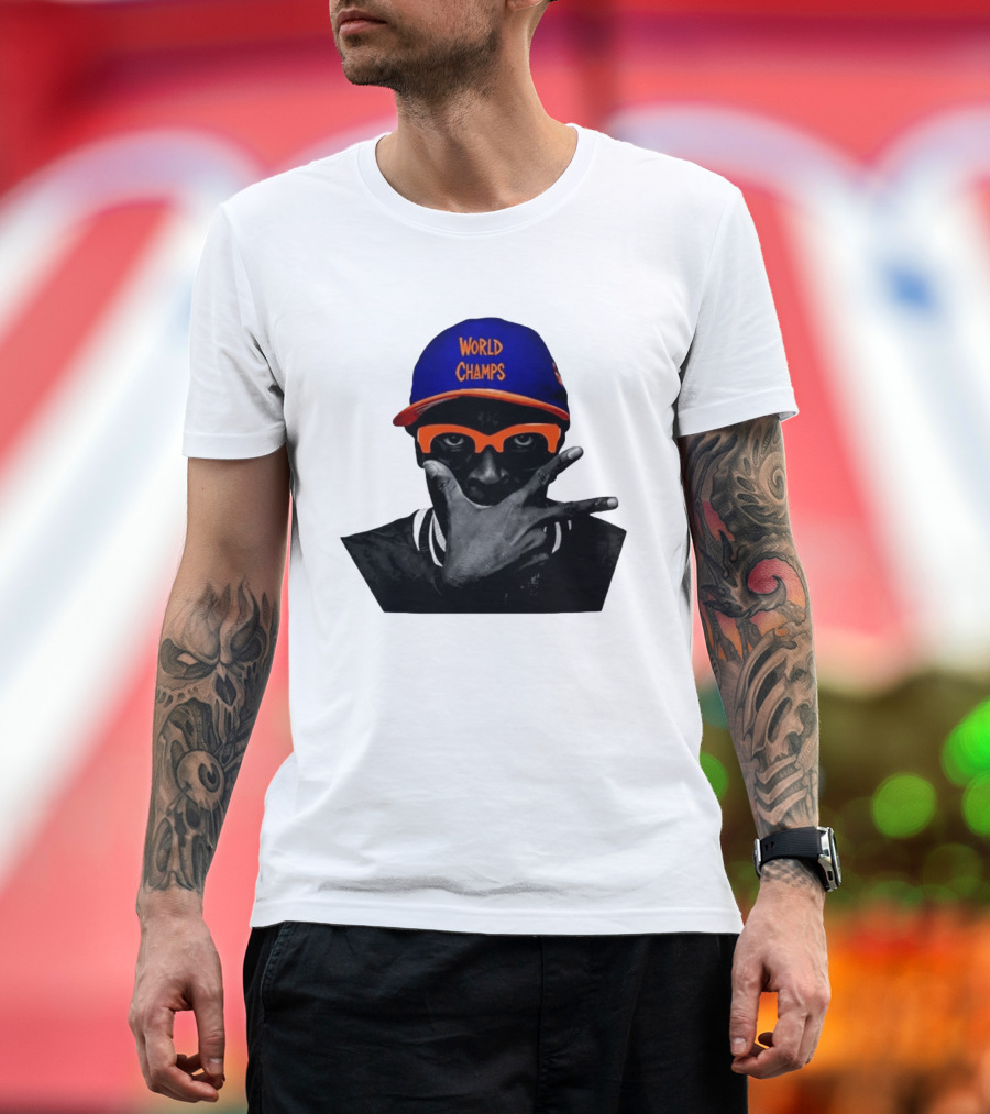 Spike Lee Knicks World Champs Alway Knicks T-Shirt